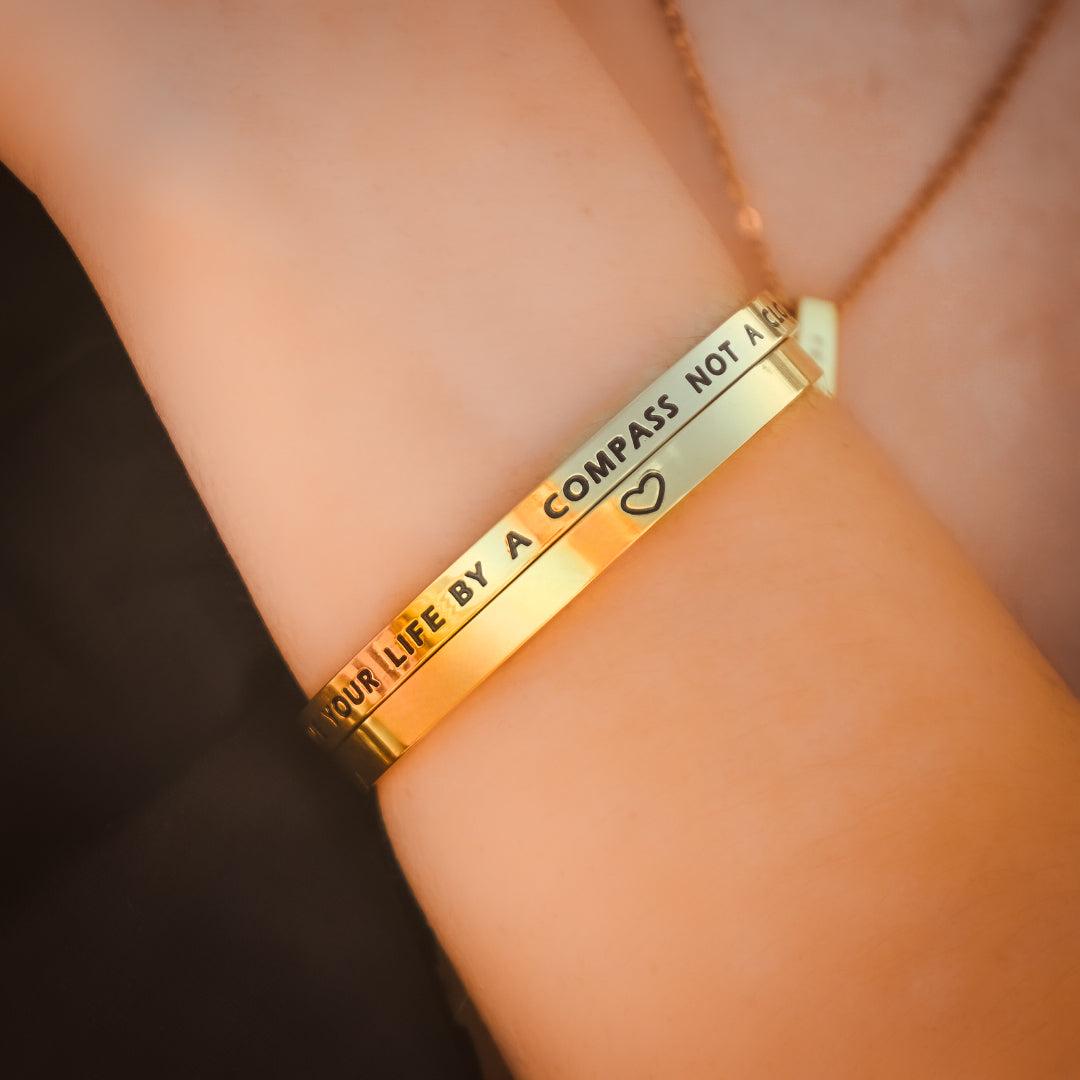 Live Your Life By A Compass Not A Clock