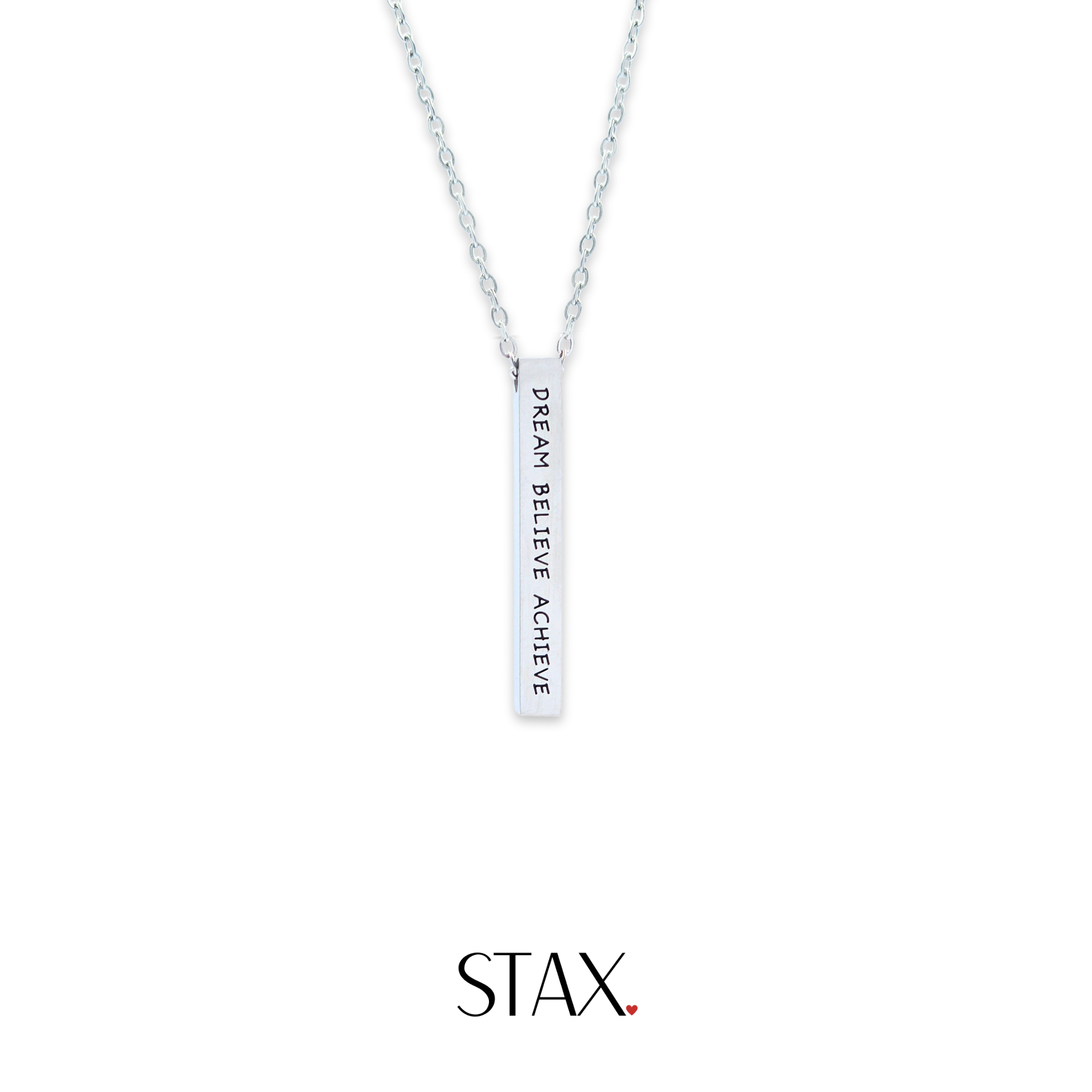 Dream Believe Achieve Pendant