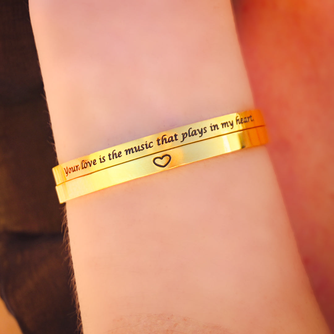 Your Love Is The Music That Plays In My Heart.