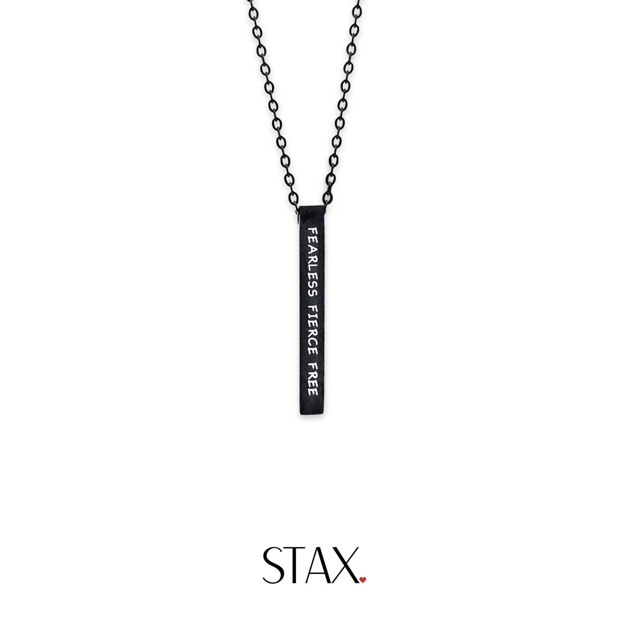 Fearless Fierce Free Pendant