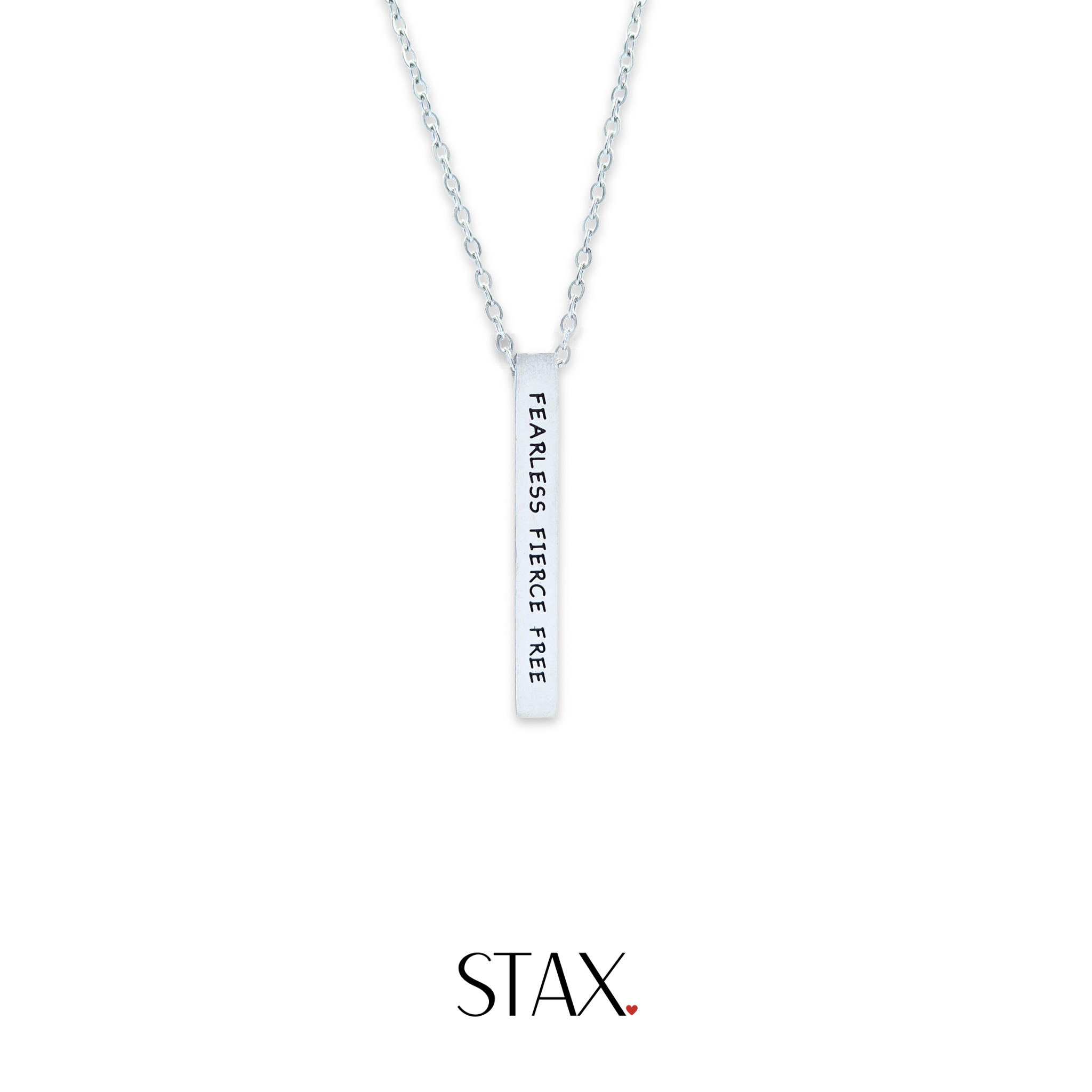 Fearless Fierce Free Pendant