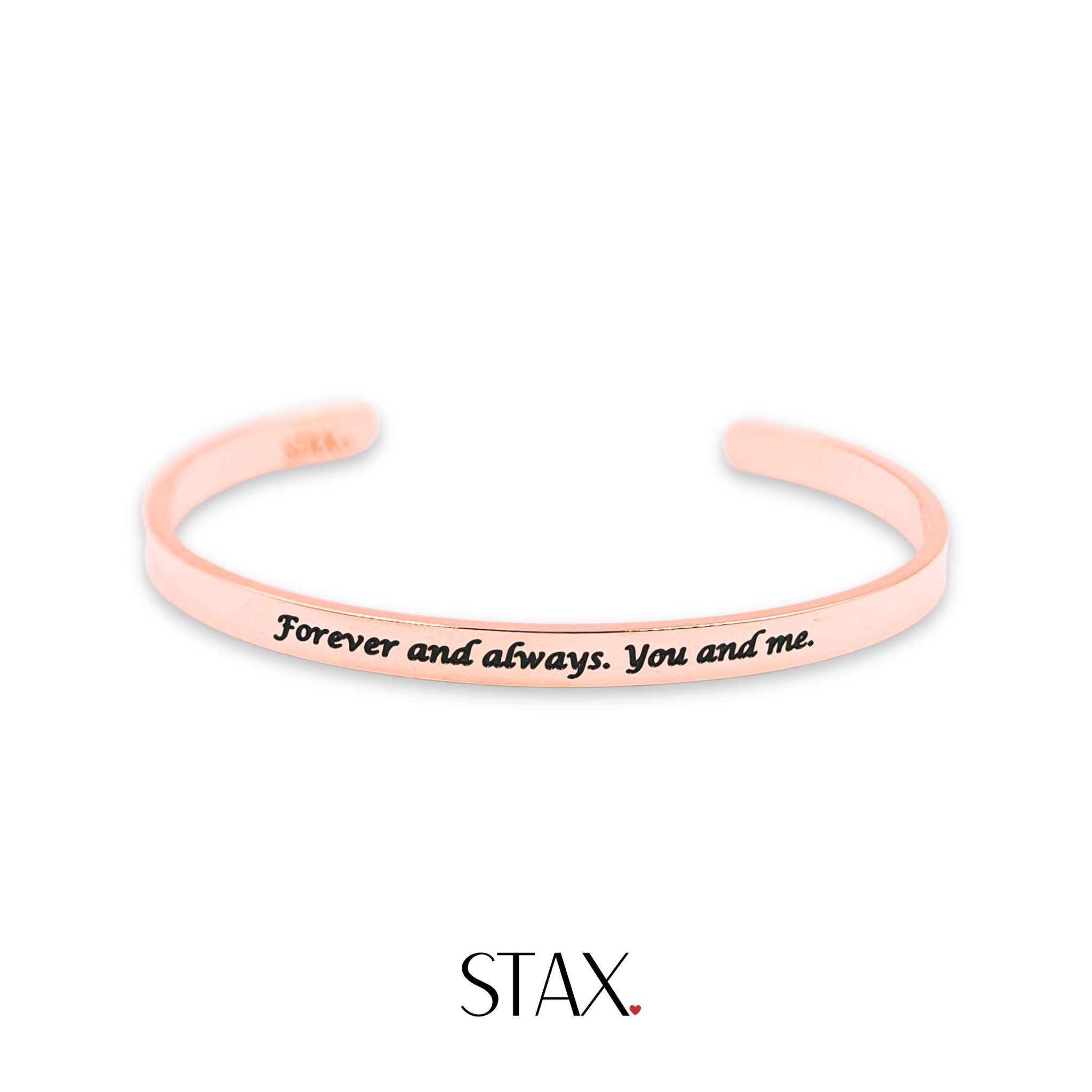 Forever and always. You and me.