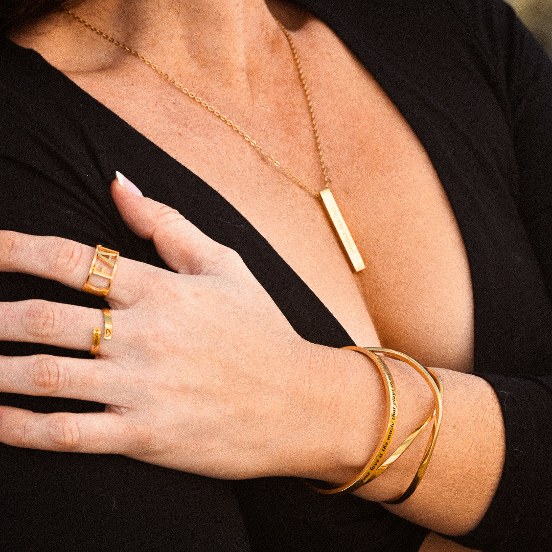 Fearless Fierce Free Pendant